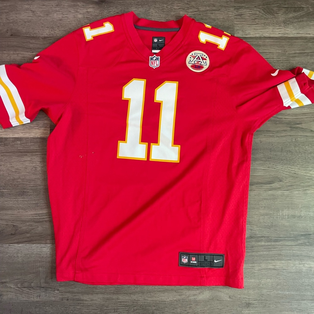Nike Red and White NFL Jersey